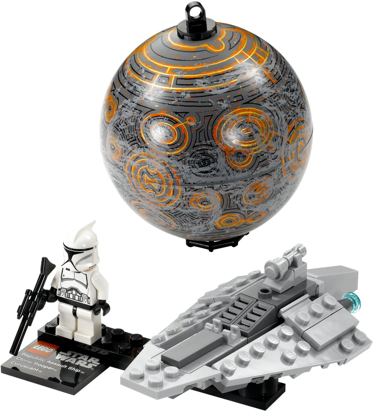 75007 Republic Assault Ship & Planet Coruscant