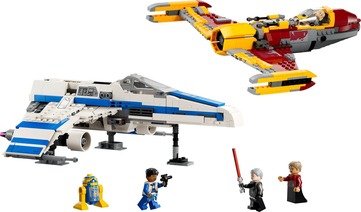 75364 New Republic E-Wing vs. Shin Hati's Starfighter