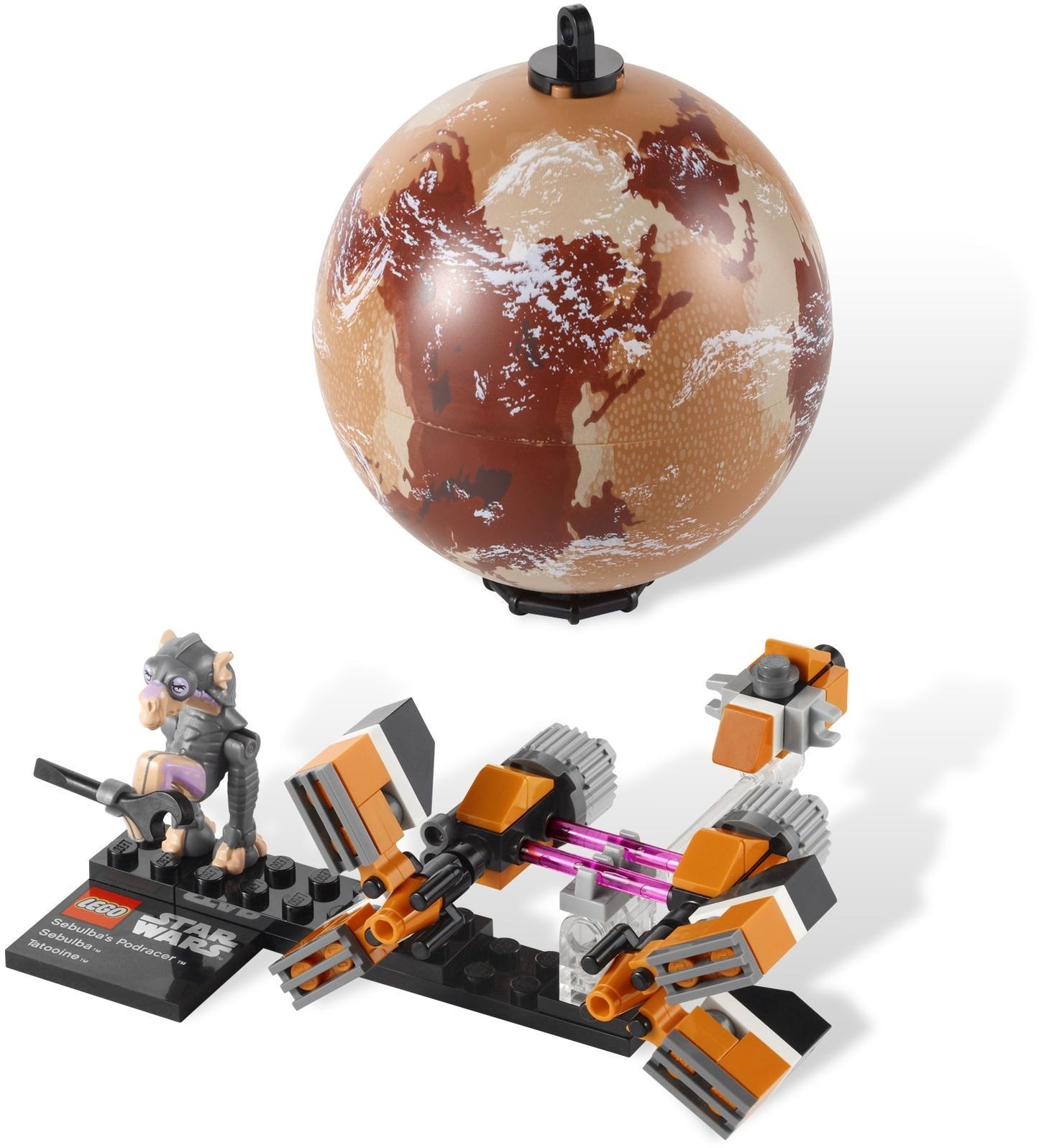 9675 Sebulba's Podracer & Tatooine