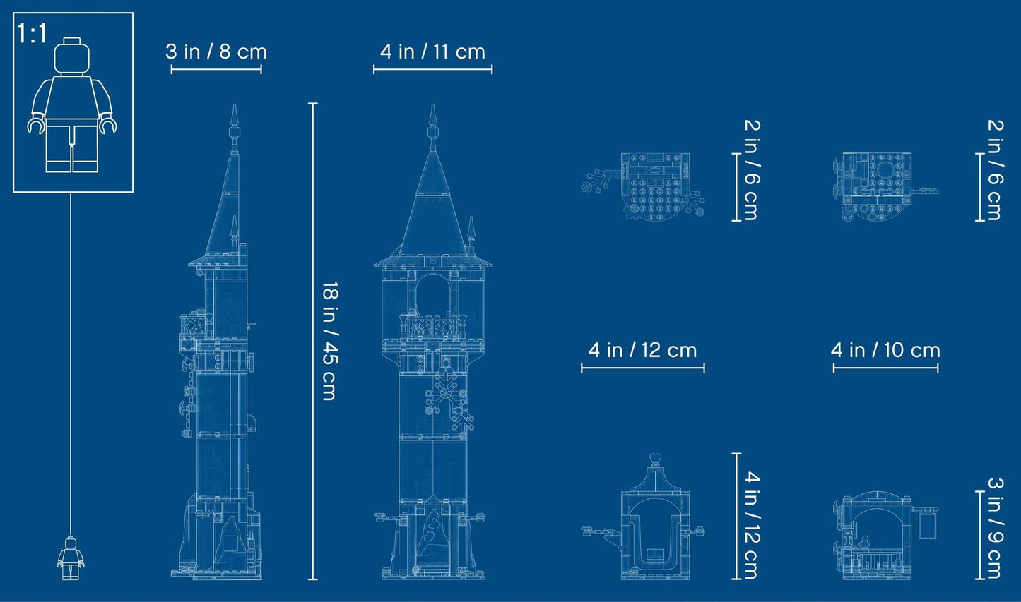 43187 Rapunzel's Tower