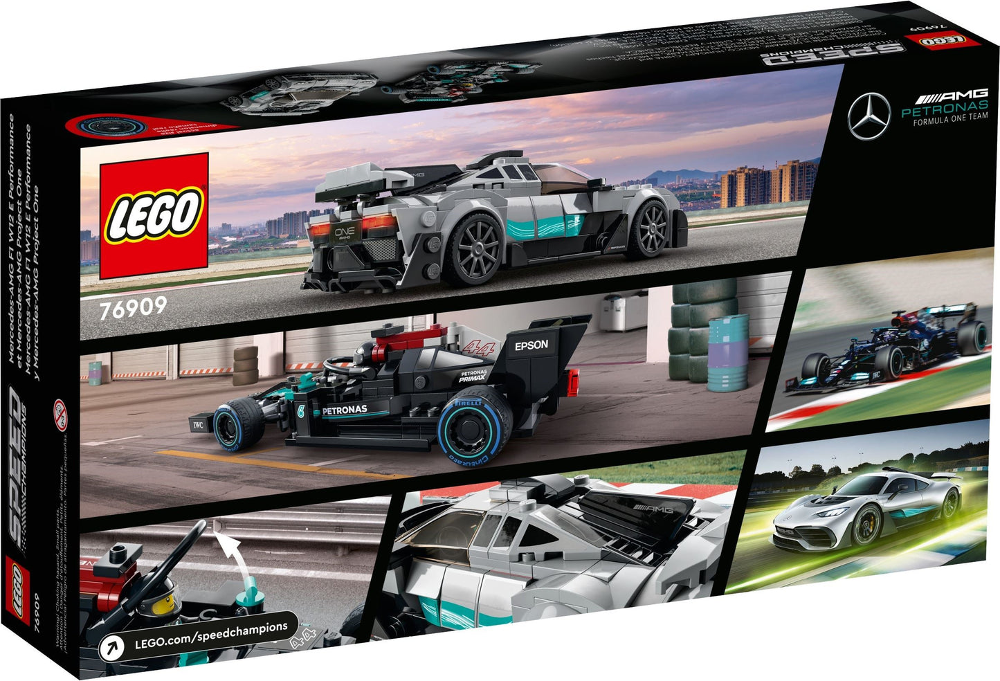 Lego Speed Champions bundle Porsche 75888 & Mercedes 76909