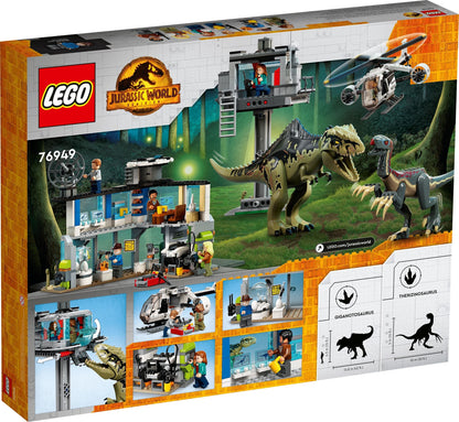76949 Giganotosaurus & Therizinosaurus Attack