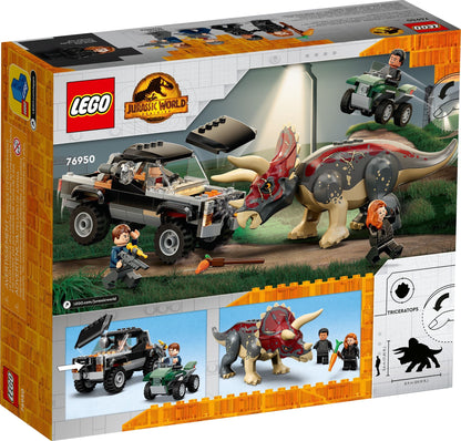 76950 Triceratops Pickup Truck Ambush